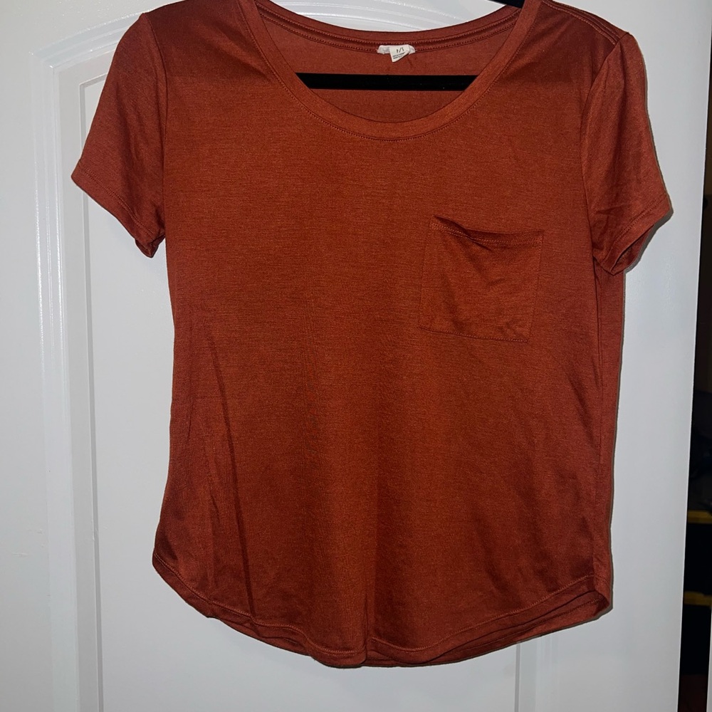 Garage Women's Burnt Orange Short Sleeve Tee